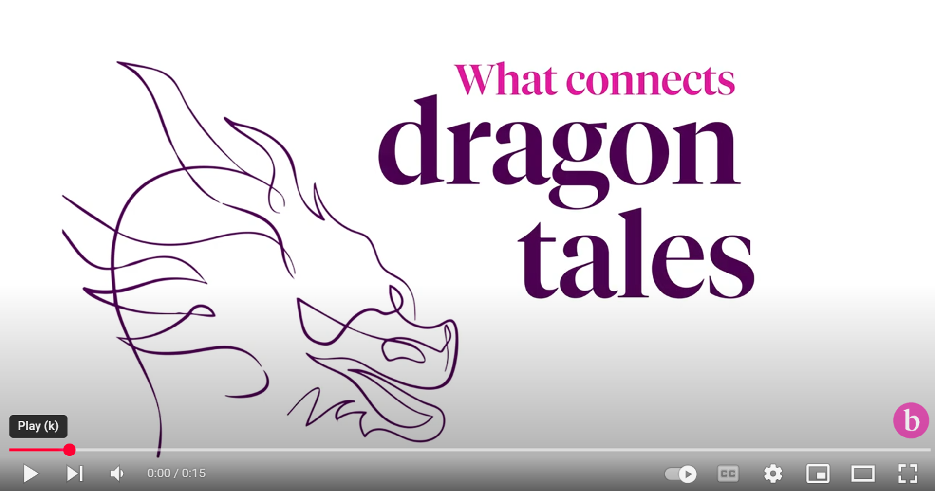 what connects a dragon tales