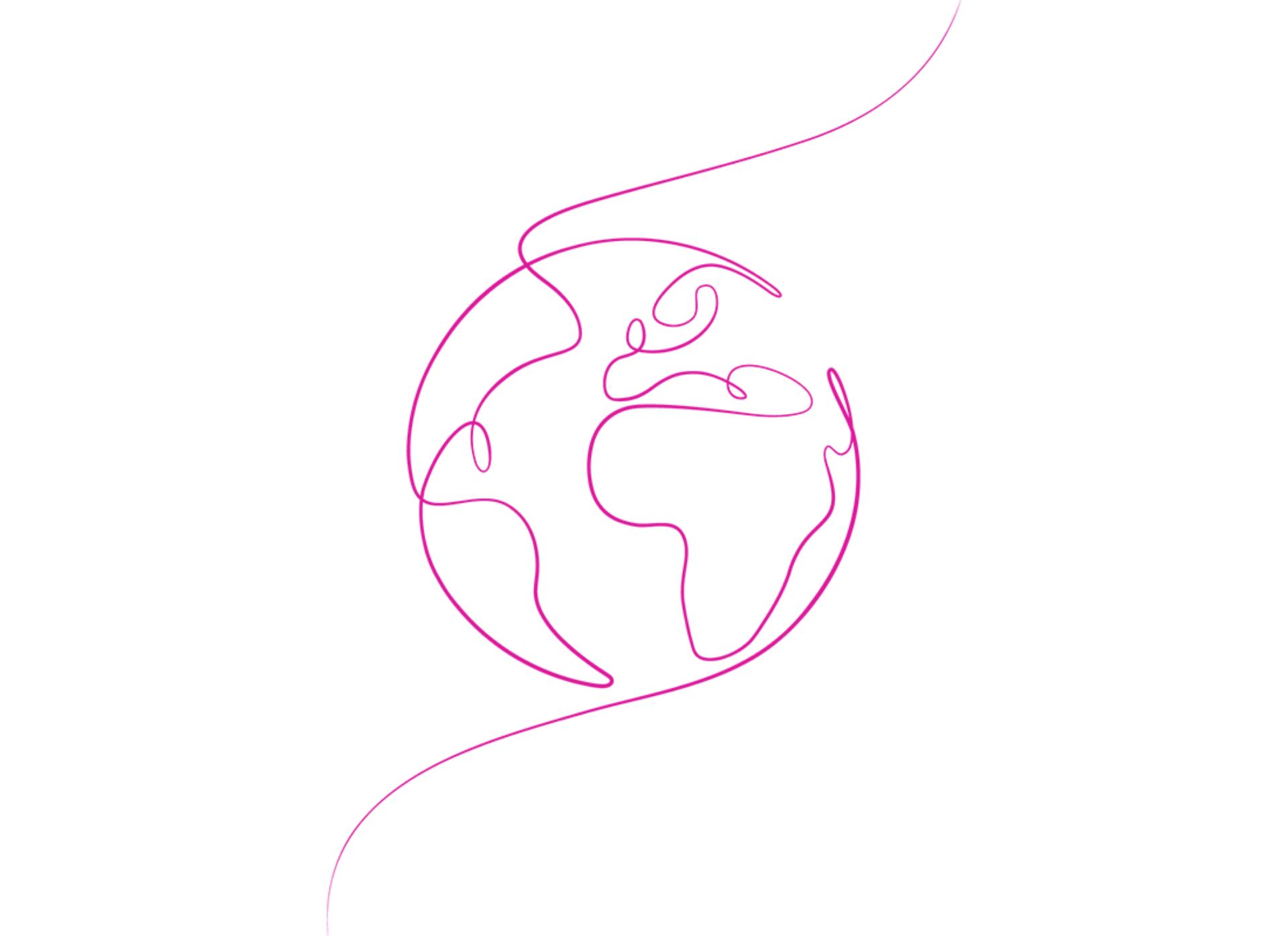 Illustration of the globe