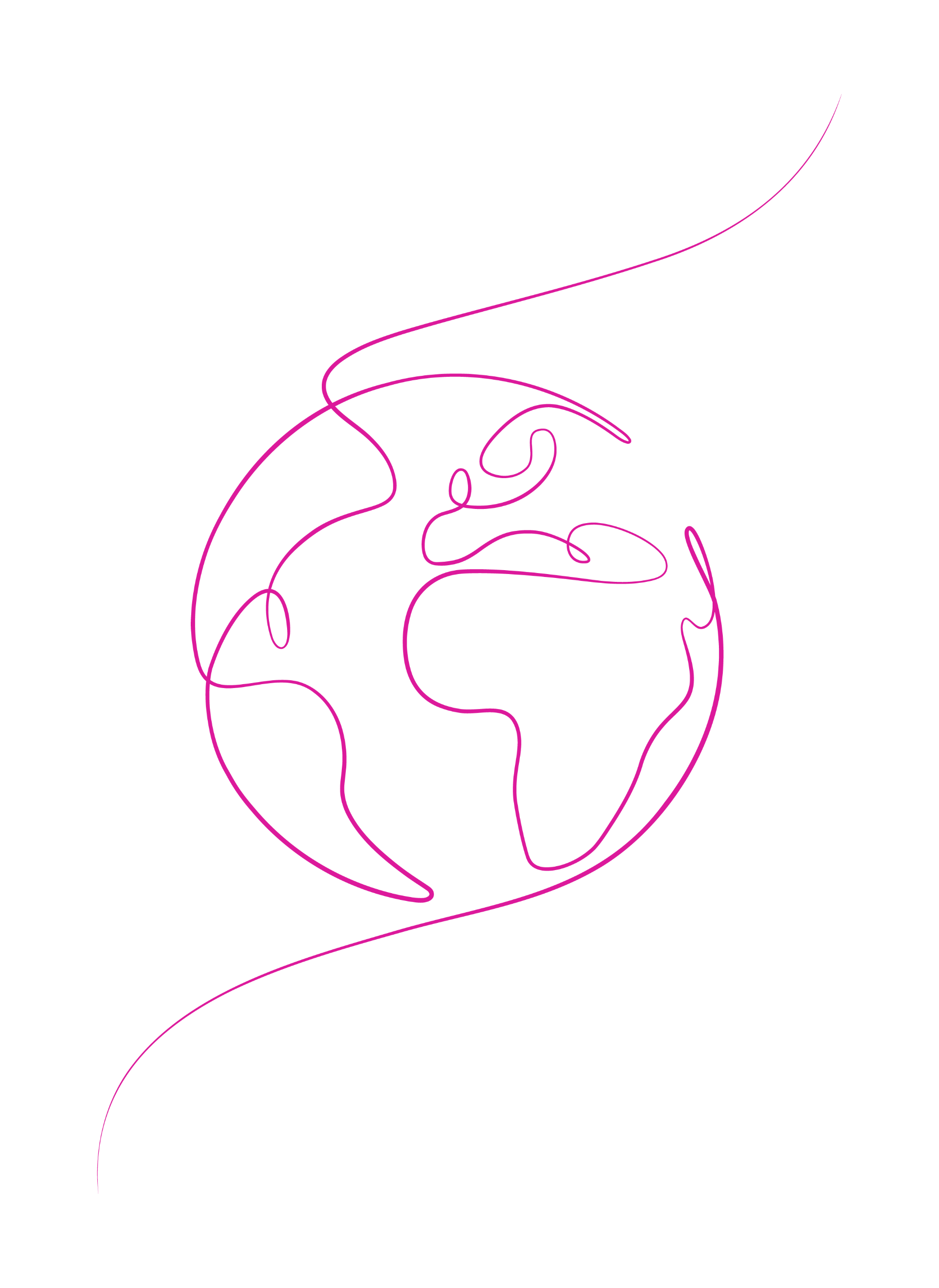 Illustration of the globe