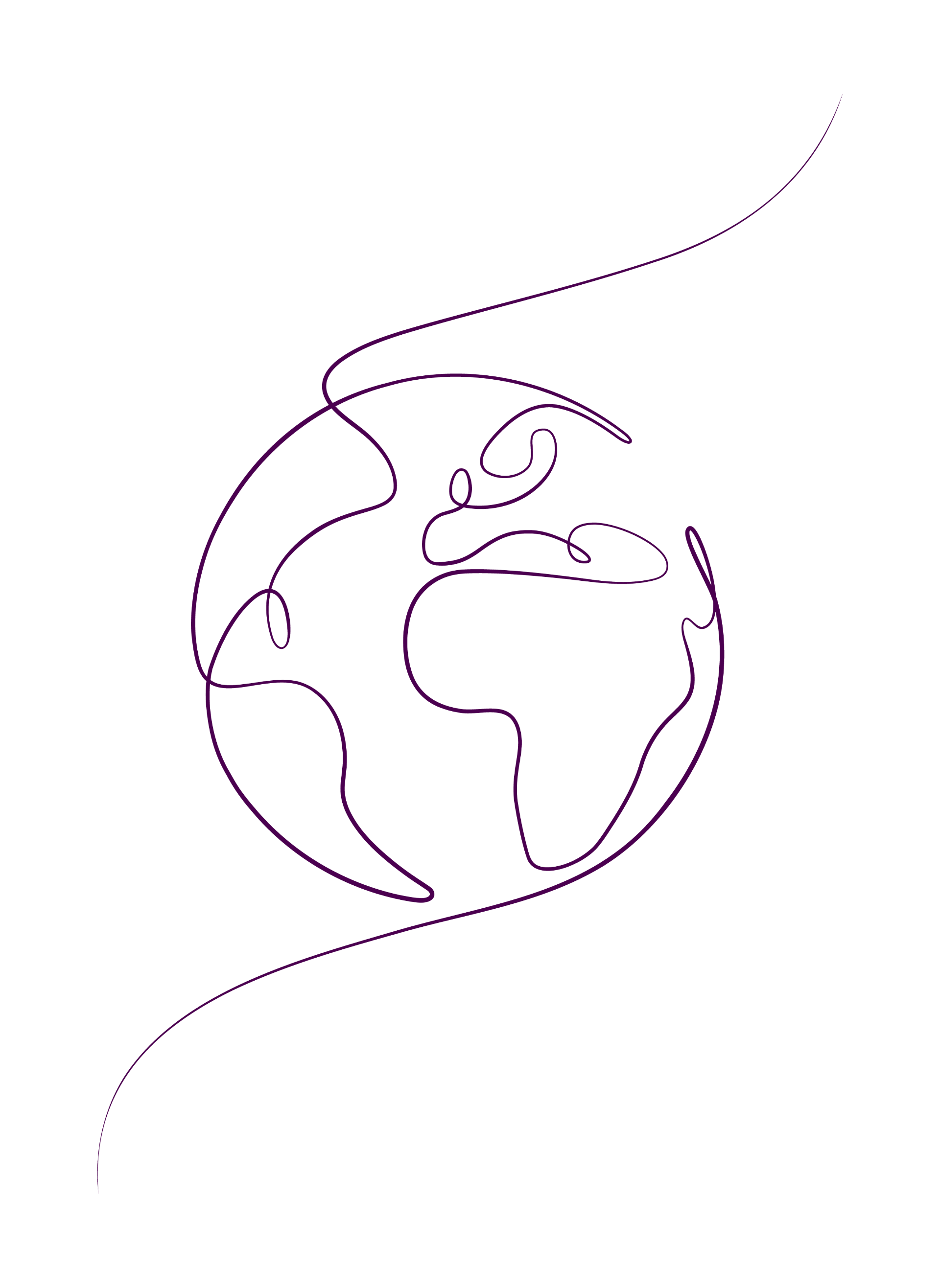 Illustration of the globe