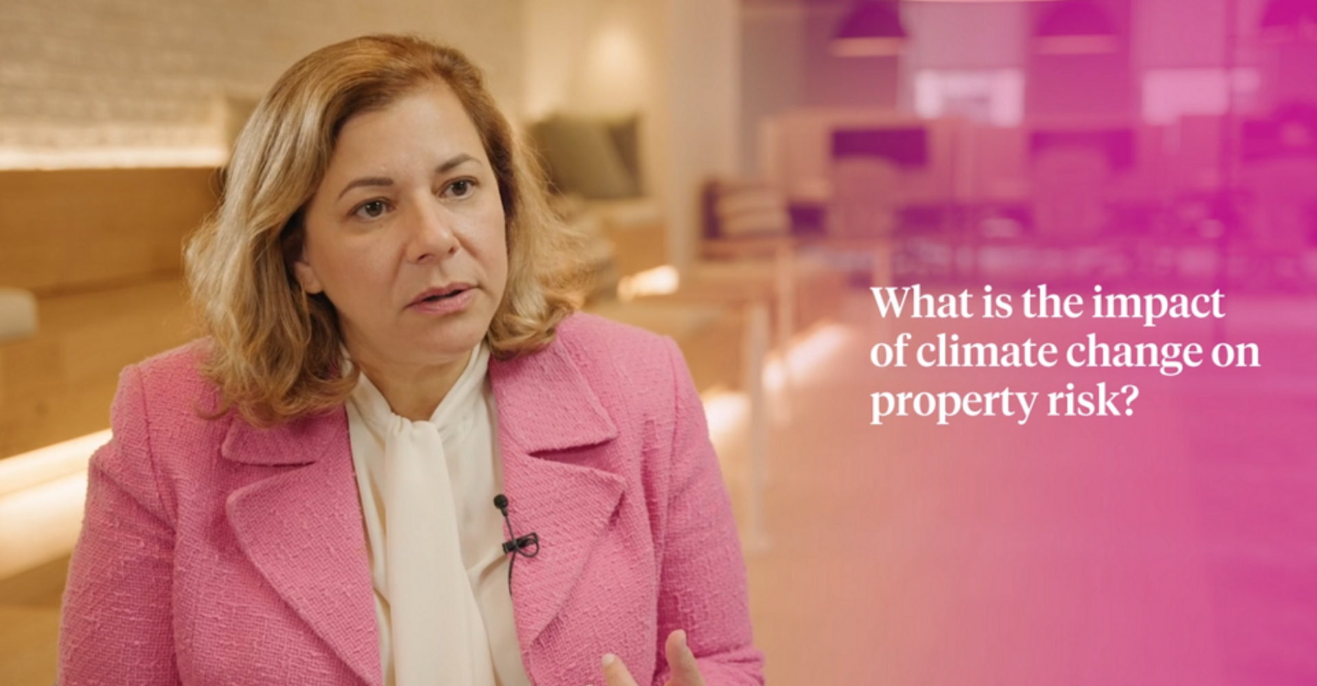 what is the impact of climate change on property risk